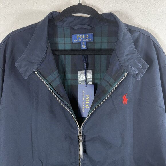 Polo Ralph Lauren Men's Navy Solid Bayport Windbreaker Jacket Size XL - NWT - Picture 2 of 13